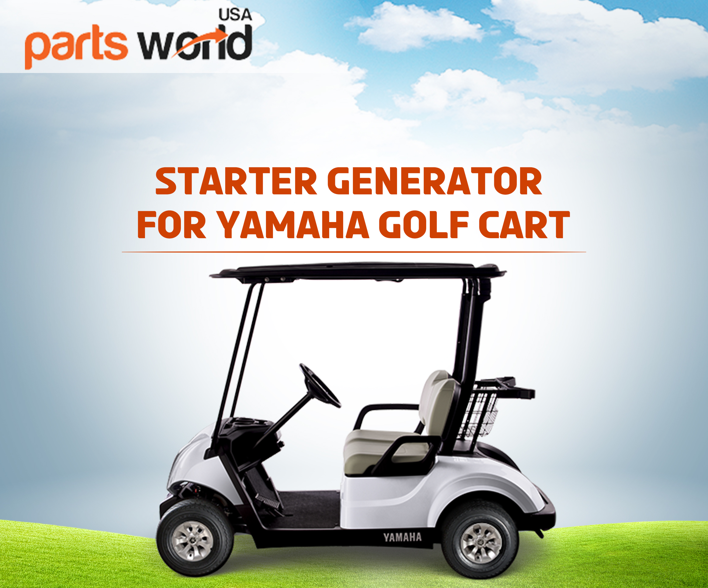 Starter Generator for Yamaha Golf Cart